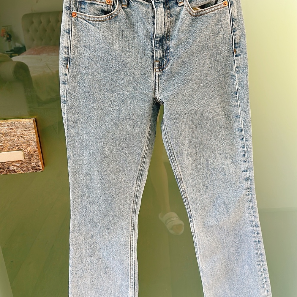Club Monaco Light Blue Straight Leg Jeans